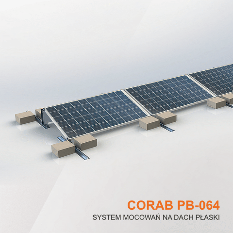 Corab PB-064 system mocowania dachy płaskie