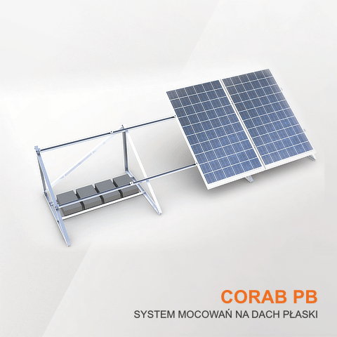 Corab PB system mocowania dachy płaskie