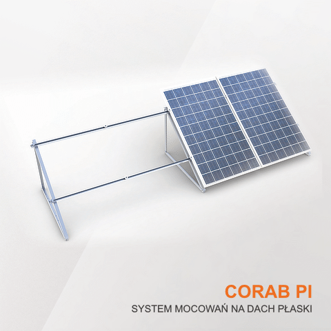 Corab PI system mocowania dachy płaskie